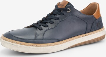 Travelin Sneakers 'Rugby' in Blue: front
