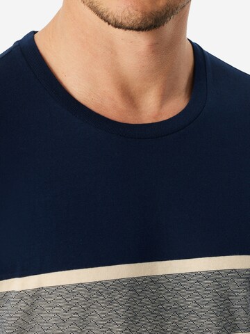 SCHIESSER Pyjama lang ' Casual Nightwear ' in Blauw