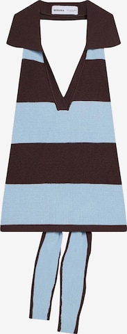 Bershka Stricktop in Blau: Vorderseite
