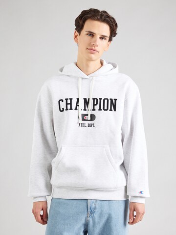 Champion Authentic Athletic Apparel Sweatshirt in Grau: Vorderseite