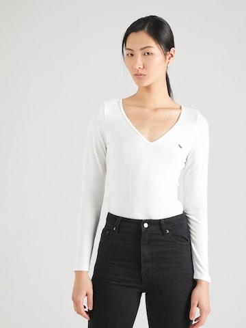 Abercrombie & Fitch Shirt in White: front