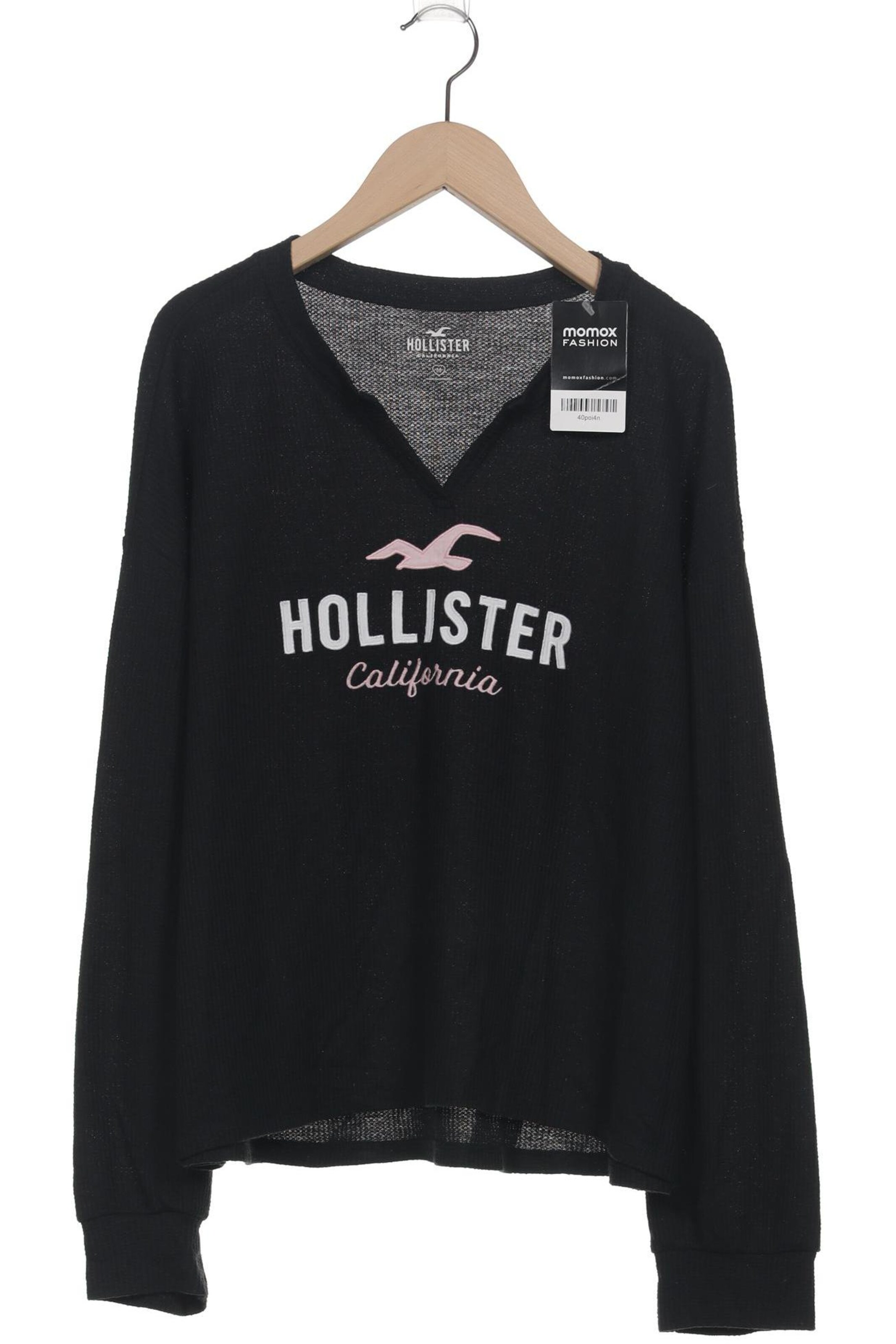 HOLLISTER Top & Shirt in M in Black: front