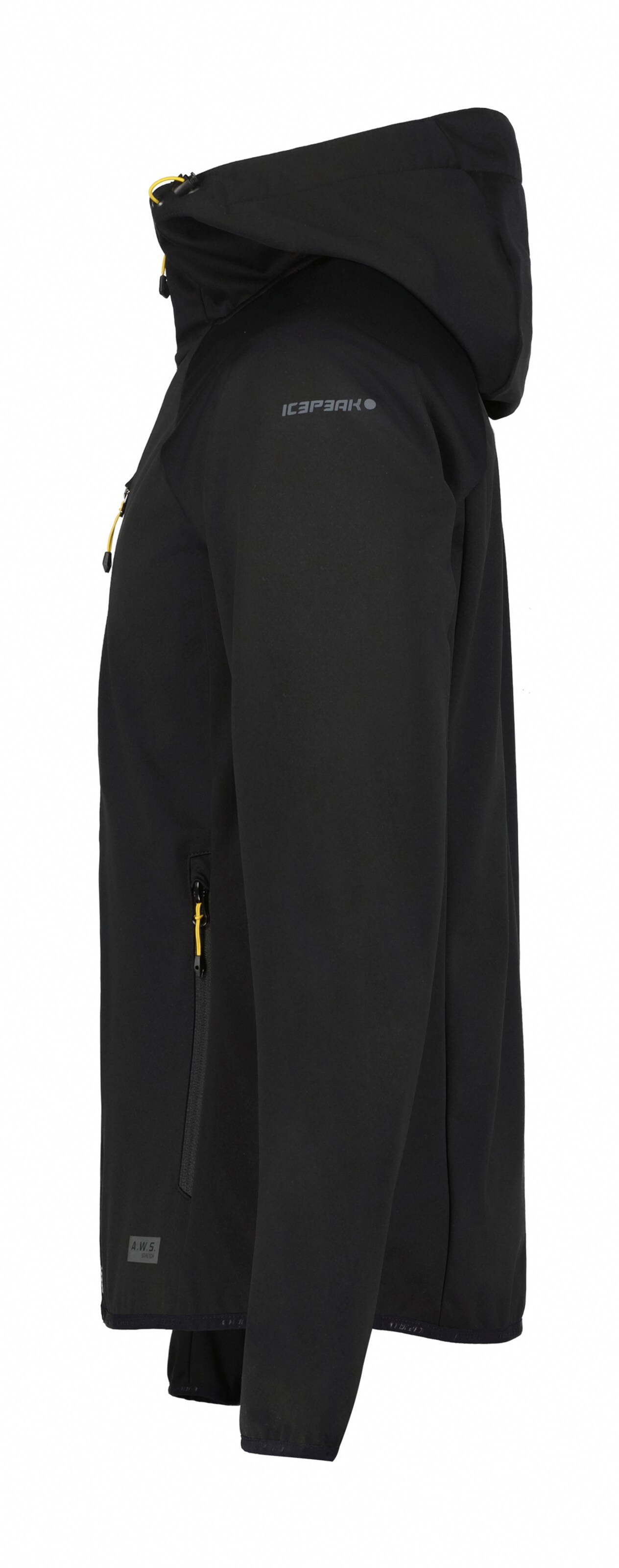 ICEPEAK Kültéri kabátok 'Bradford' - fekete