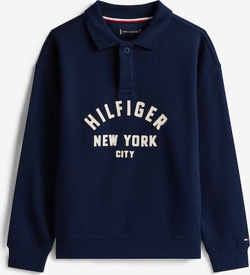 mėlyna TOMMY HILFIGER Megztinis be užsegimo: priekis