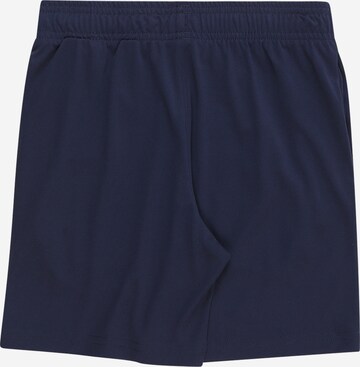 Regular Pantaloni sport de la UNDER ARMOUR pe albastru