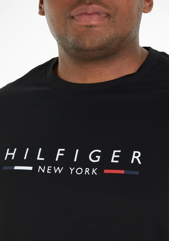 Tommy Hilfiger Big & Tall T-shirt 'NEW YORK' i svart