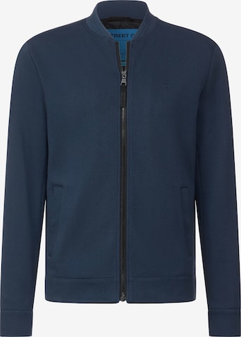 Street One MEN Between-Season Jacket in Blue: front