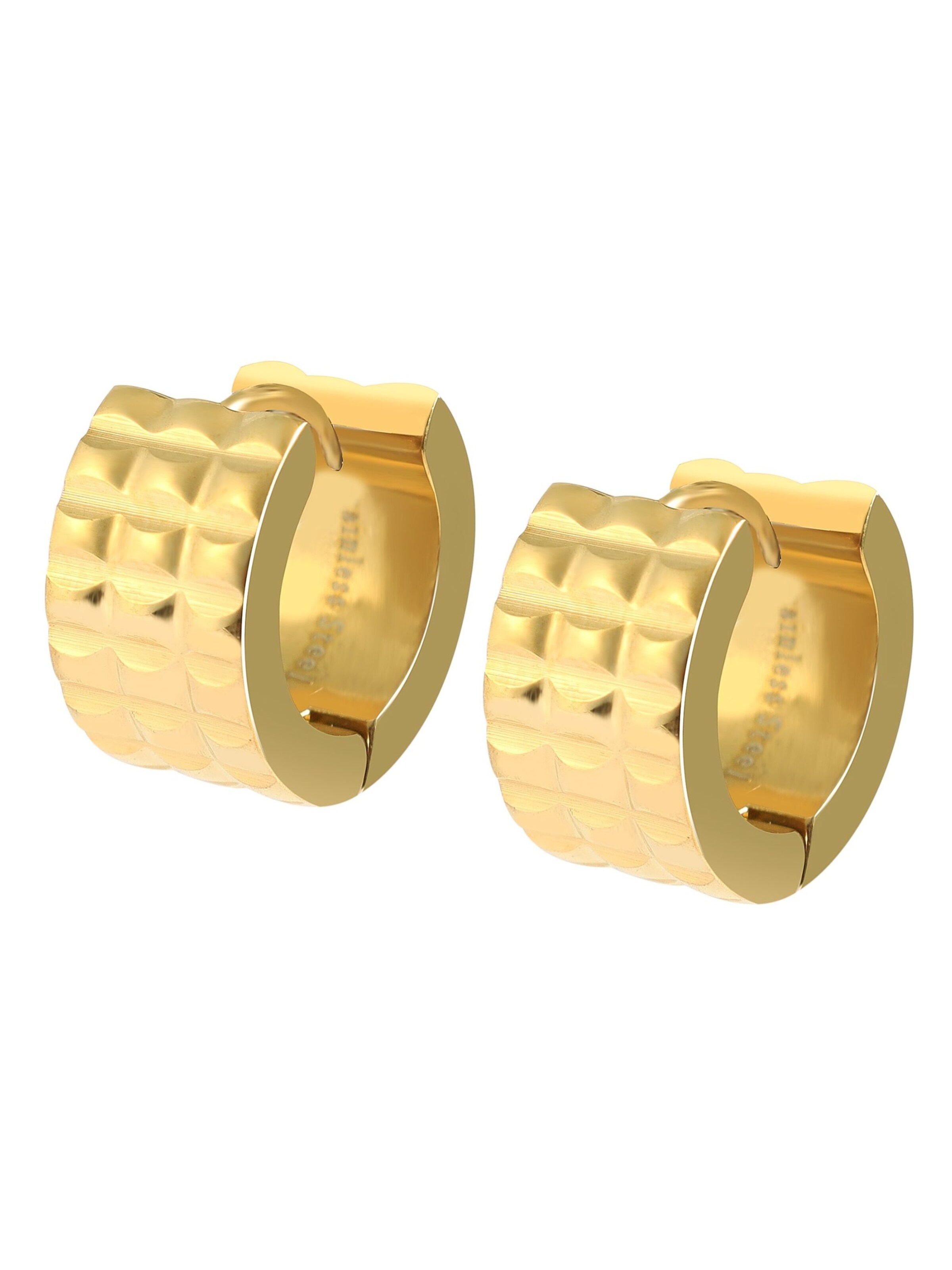 Akzent Earrings 'Sascha, langlebig' in Gold