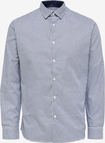 SELECTED HOMME Slim fit Button Up Shirt 'Mark' in Blue