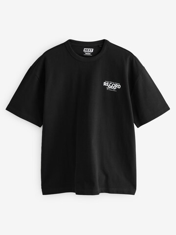 Next T-Shirt in Schwarz: Vorderseite