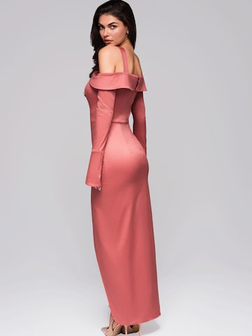 Ombre Evening Dress in Pink