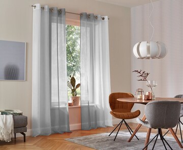 MY HOME Curtains & Drapes in Grey