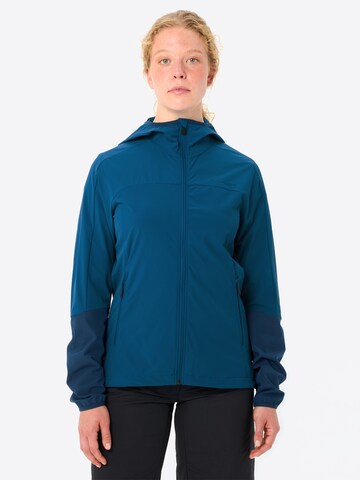 VAUDE Outdoorjas 'Moab IV' in Blauw: voorkant