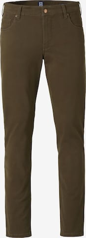 MEYER Jeans in Groen: voorkant