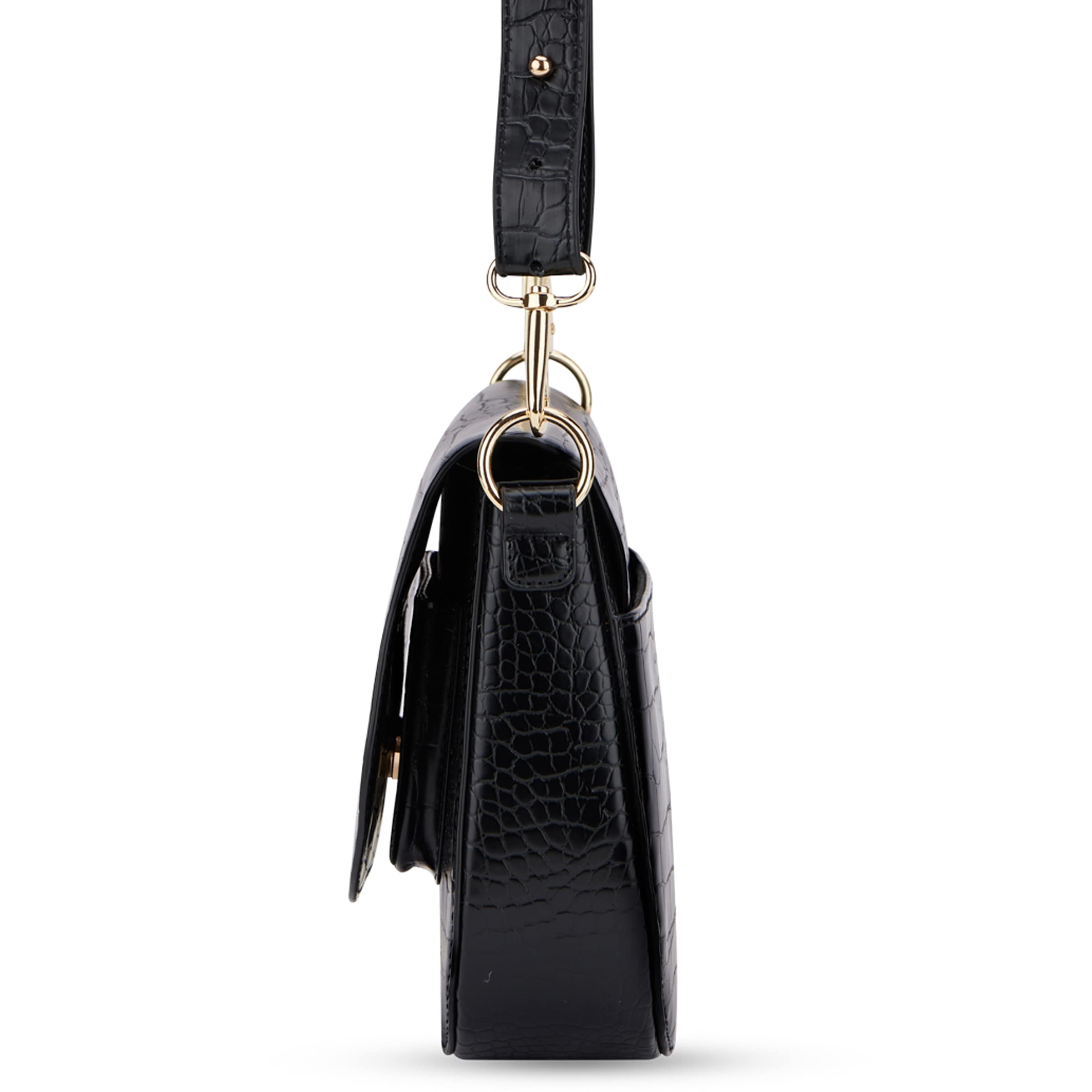 Expatrié - Bolso de hombro 'Louise Medium' en negro