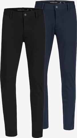 INDICODE JEANS Chino Pants in Blue: front