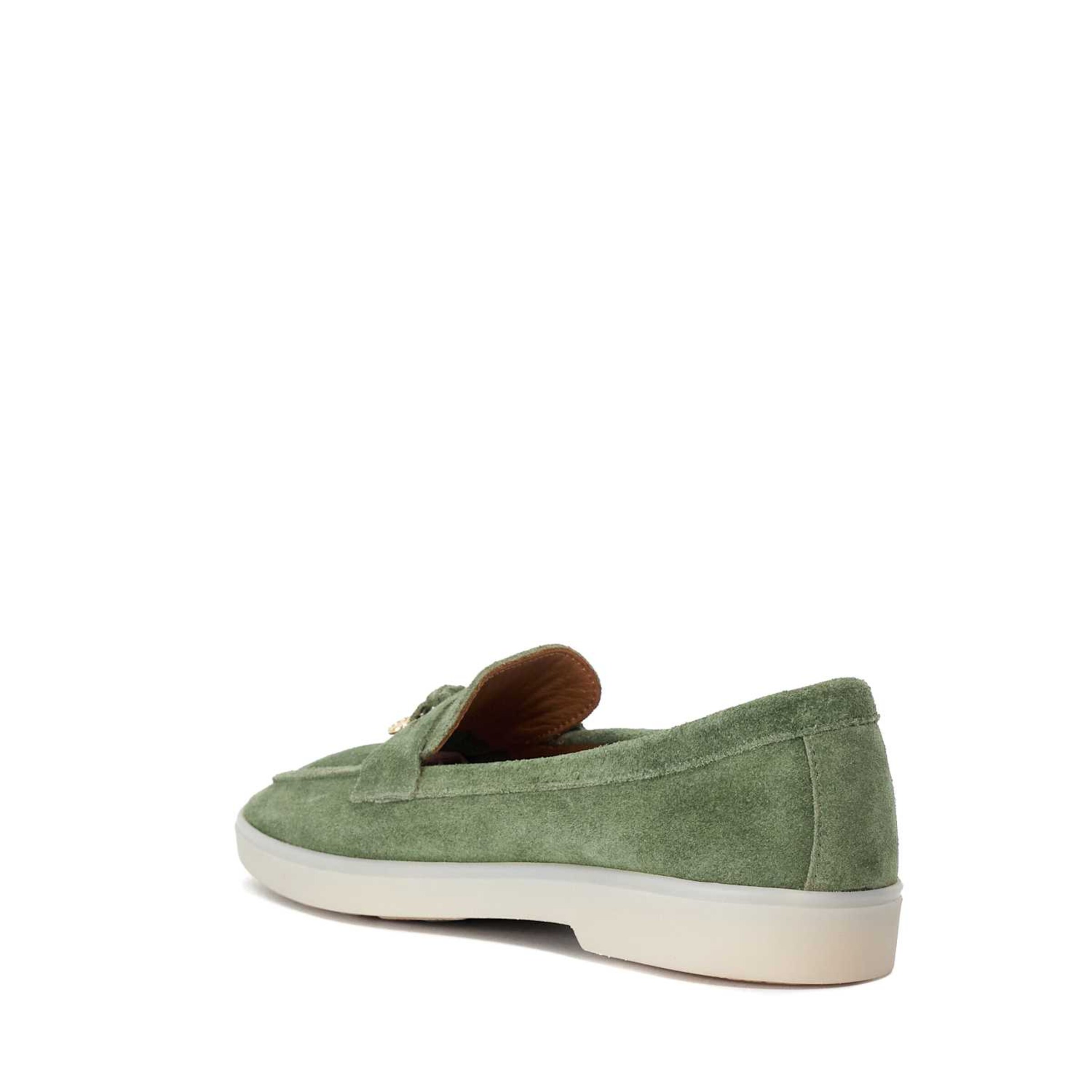 Chaussure basse 'Grinning' Dune LONDON en vert