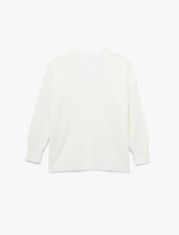 Koton Pullover in Weiß