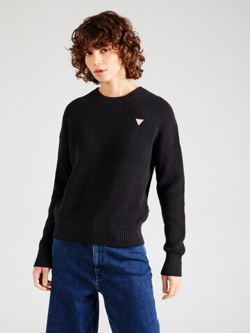 GUESS JEANS Pullover i sort: forside