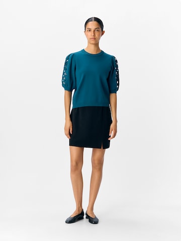 OBJECT Sweater 'OBJYUKI' in Blue