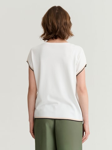 TATUUM - Pullover 'Ezi' em branco