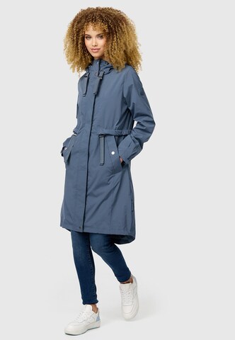 NAVAHOO Raincoat 'Silberperlee' in Blue