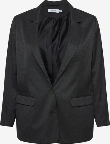 Fransa Curve Blazer 'Fplea' in Black: front