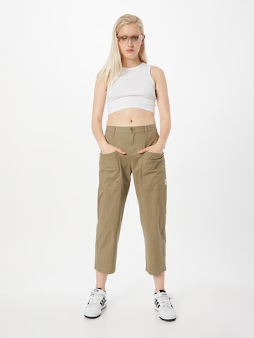 Maloja Loose fit Outdoor Pants 'Olperer' in Green