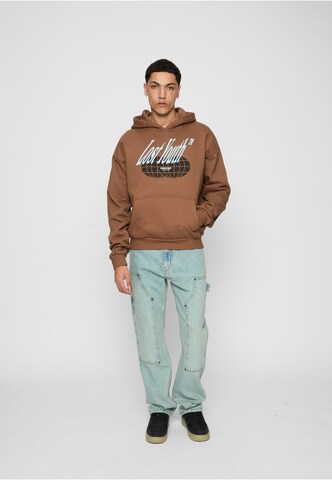 Felpa 'Icon V.5' di Lost Youth in marrone