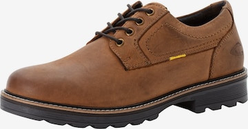 CAMEL ACTIVE Lace-up shoe in Brown: front