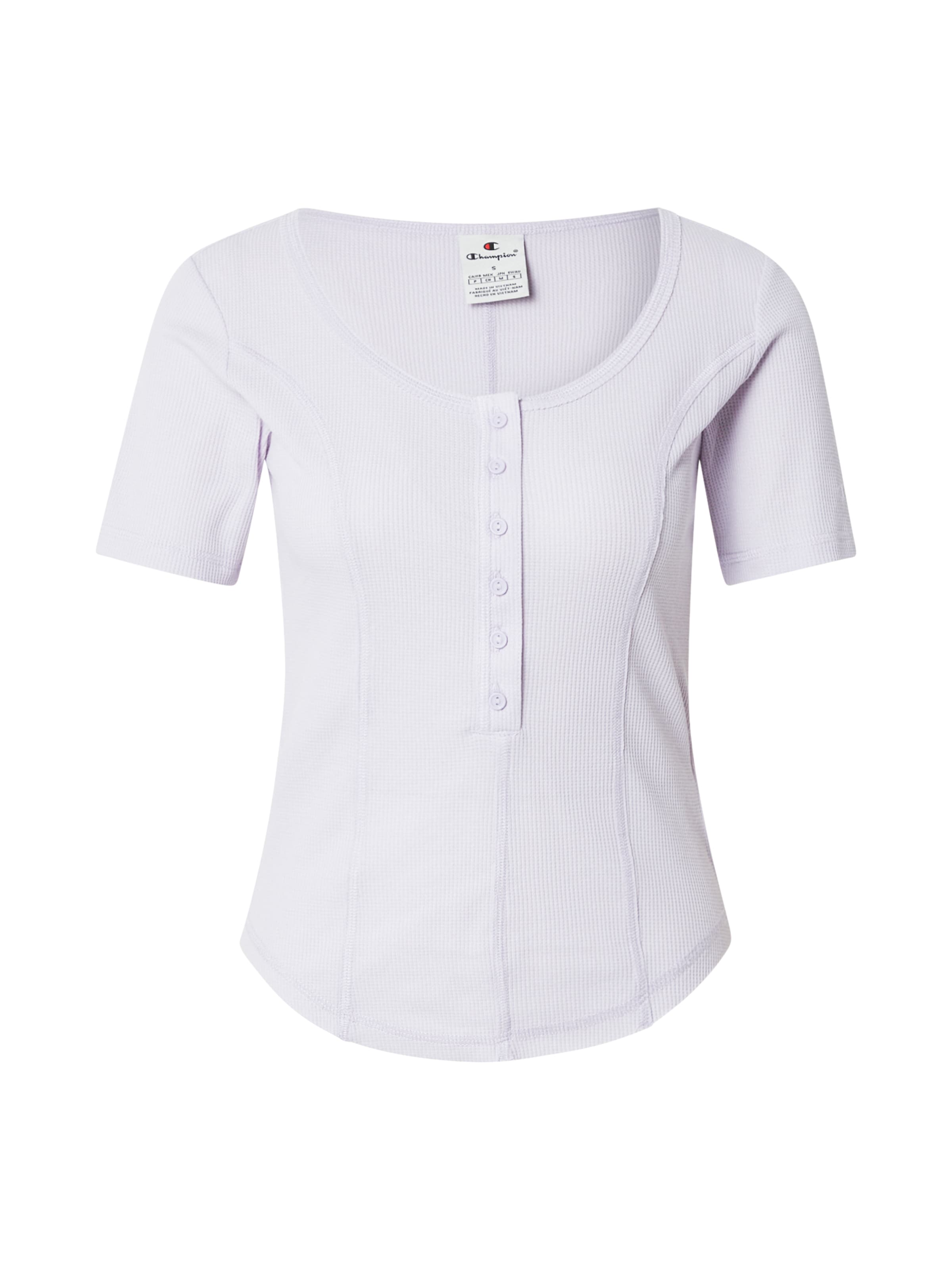 Champion Authentic Athletic Apparel - Camisa em roxo: frente