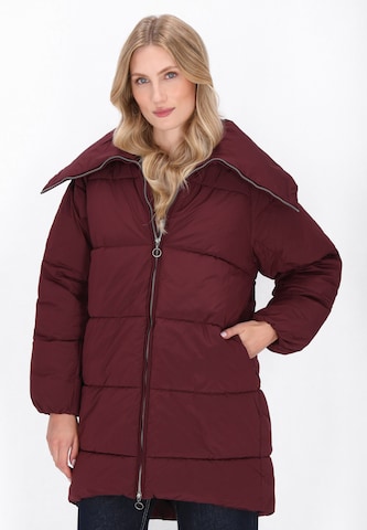 Manteau d’hiver DreiMaster Maritim en rouge : devant