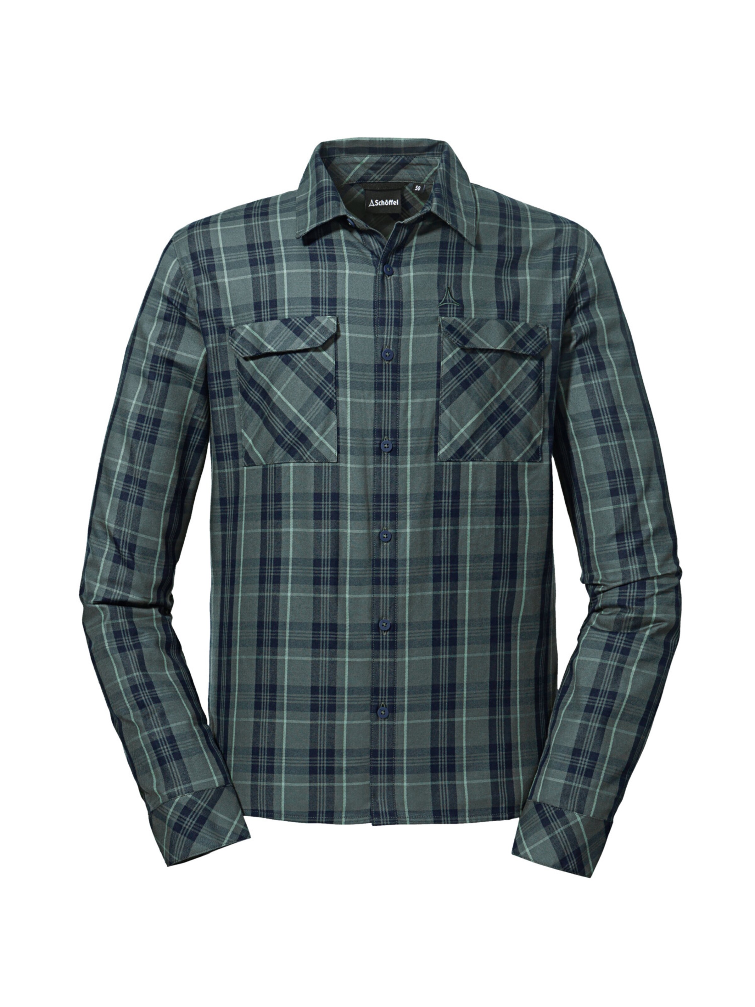 Regular fit Camicia funzionale 'Roslyn' di Schöffel in verde: frontale