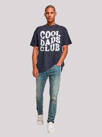 T-Shirt 'Cool Dads Club Vintage Vatertag' F4NT4STIC en bleu