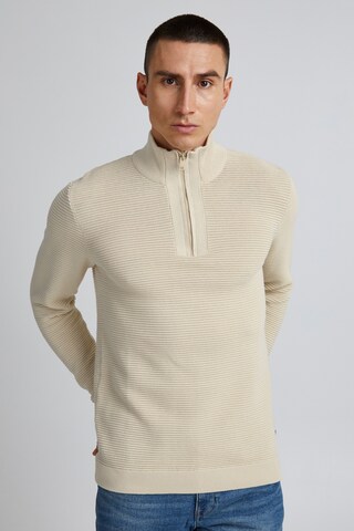 !Solid Pullover in Beige: predná strana