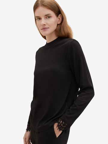 Camicia da donna di TOM TAILOR in nero