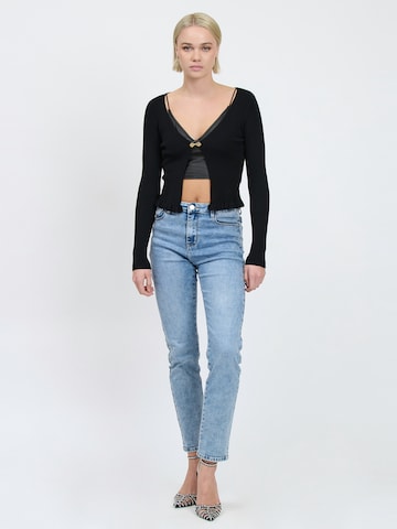 Influencer Knit cardigan in Black