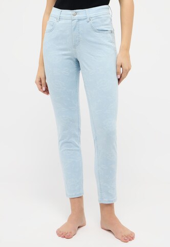 Angels Slimfit Jeans 'Ornella' in Blauw: voorkant