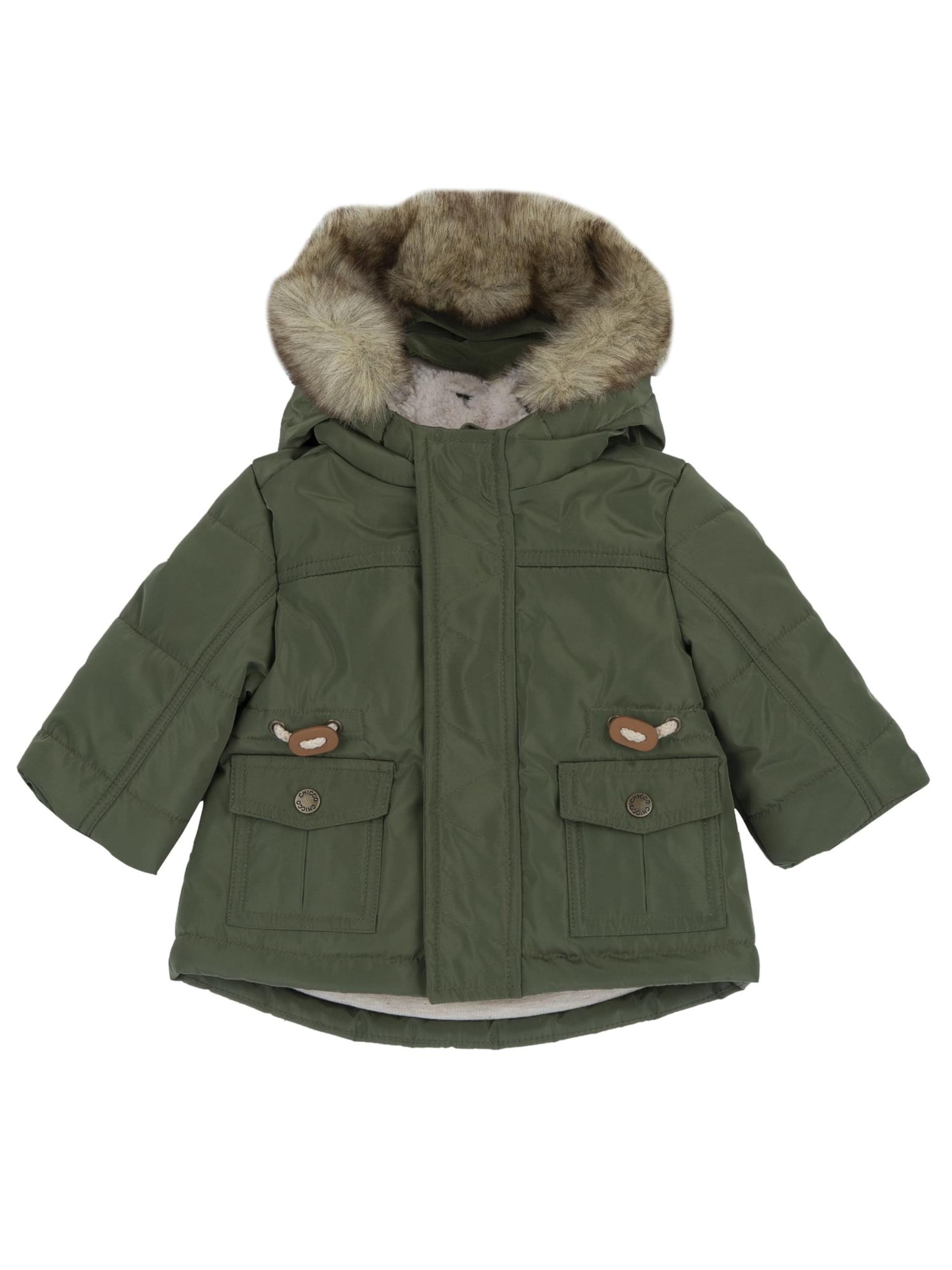 Chicco Zimní bunda – zelená: přední strana