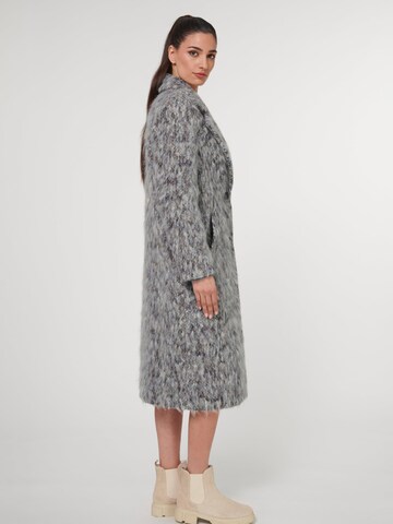 Manteau mi-saison MADELEINE en gris