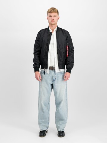 ALPHA INDUSTRIES Übergangsjacke 'MA-1 TT'‌ in Schwarz