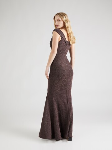 WAL G. - Vestido de festa 'FOXTROT' em bronze