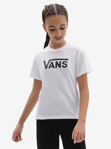 VANS Тениска 'Flying' в бяло: отпред