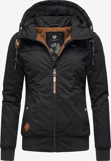 Ragwear Toiminnallinen takki 'Jotty' värissä musta, Tuotenäkymä