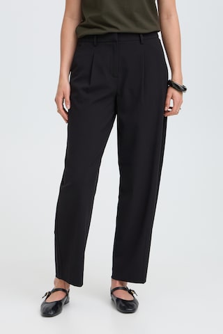 Barrel Pantalon à pince 'BYDANTA' b.young en noir : devant