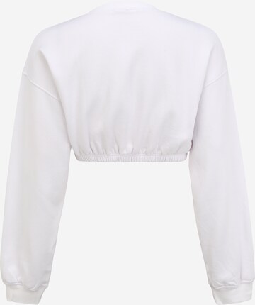 T-shirt Public Desire Curve en blanc