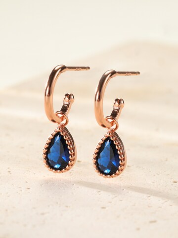 Hey Happiness - Pendientes 'September Birthstone' en oro