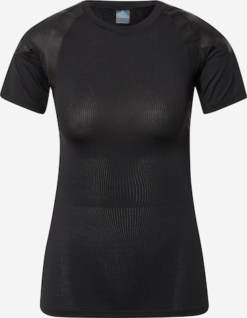 juoda ODLO Sportiniai apatiniai marškinėliai: priekis