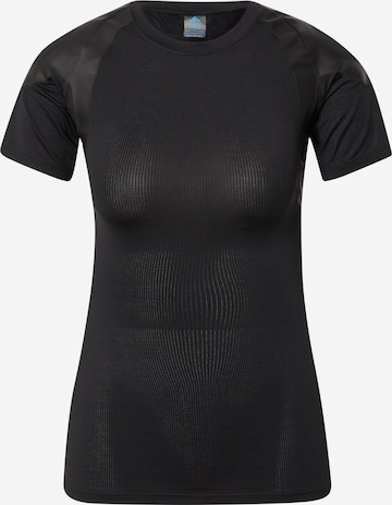 ODLO - Camiseta térmica en negro: frente