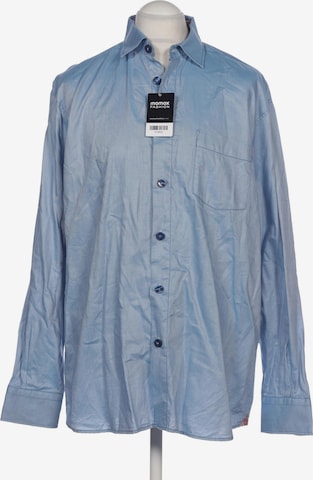 SIGNUM Button Up Shirt in L in Blue: front